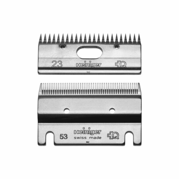 Jeu de peignes vétérinaire 53/23 dents