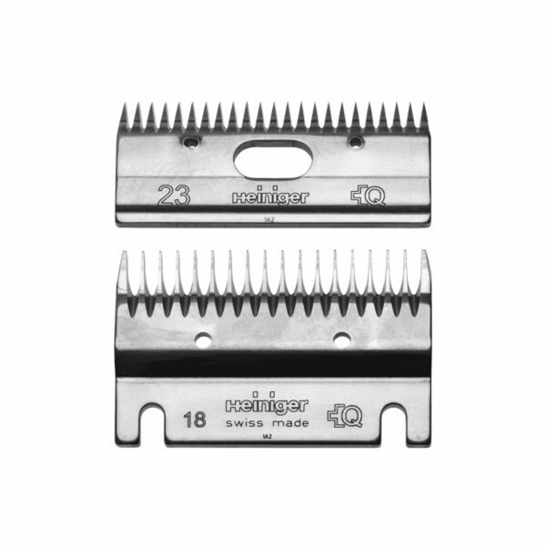 Jeu de peignes 18/23 dents